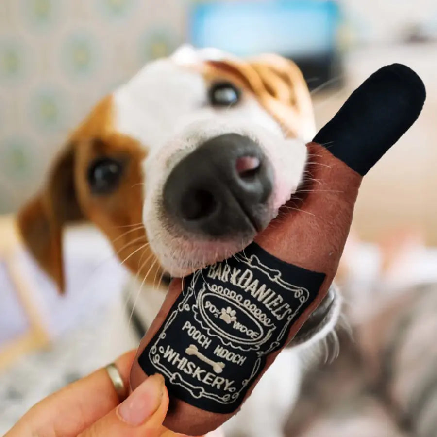 Whiskey Beer Dog Toy