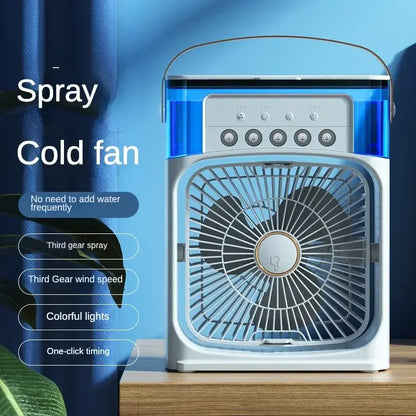 Portable 3-Speed Air Cooler & Humidifier For Office