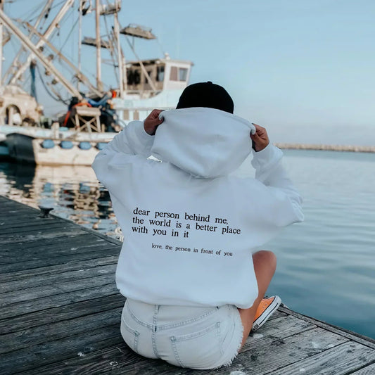 YOU ARE ENOUGH - Words of Kindness Unisex Hoodie